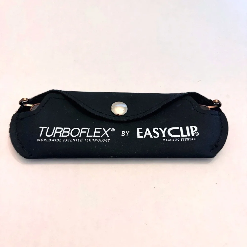 TurboFlex by EasyClip Magnetic Clip On Sunglasses Bronze Brown Lens TK1073 10